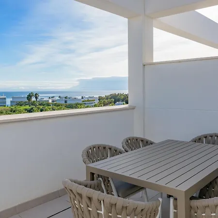 Sea View Brand New 3br Luxury Retreat Pool Gym Estepona