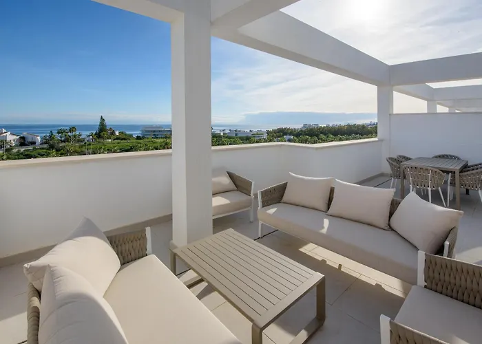 Sea View Brand New 3br Luxury Retreat Pool Gym * Estepona