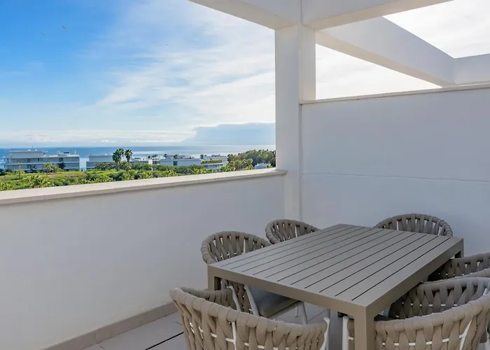 Sea View Brand New 3br Luxury Retreat Pool Gym Estepona